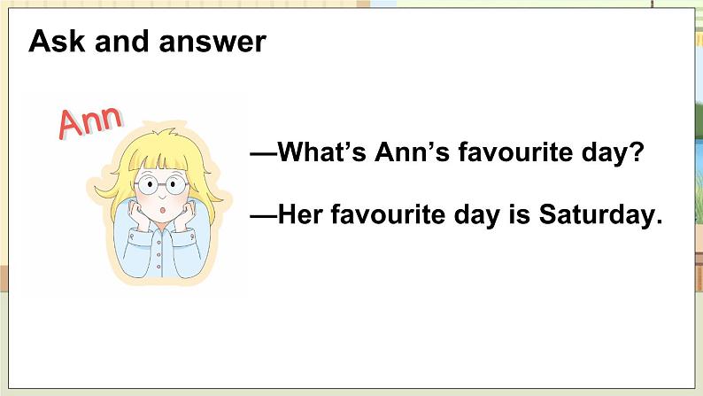 Unit 2 The days of the week 第3课时（Parts 6, 7 & 8）（课件+素材）2023--2024学年Join in 外研剑桥英语三年级下册06