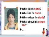 Unit 5 School life 第1课时（Parts 1 & 2）（课件+素材）2023--2024学年Join in 外研剑桥英语四年级下册