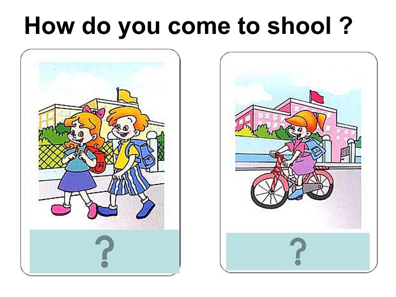 Unit2 Ways to go to school（课件设计方案）人教PEP版英语六年级上册02