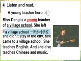 Unit 4 My heroes 第3課時（Parts 4 & 5）（課件+素材）2023--2024學(xué)年Join in 外研劍橋英語六年級下冊