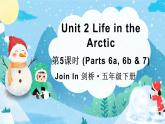 Unit 2 Life in the Arctic 第5課時（Parts 6a, 6b & 7）（課件+素材）2023--2024學年Join in 外研劍橋英語五年級下冊