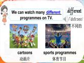 Unit 3  Television 第1课时（Parts 1 & 2）（课件+素材）2023--2024学年Join in 外研剑桥英语五年级下册