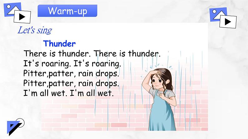 【核心素养】人教版PEP小学英语四年级下册 Unit 3《Weather》PA 第二课时let’s learn 课件+教案03