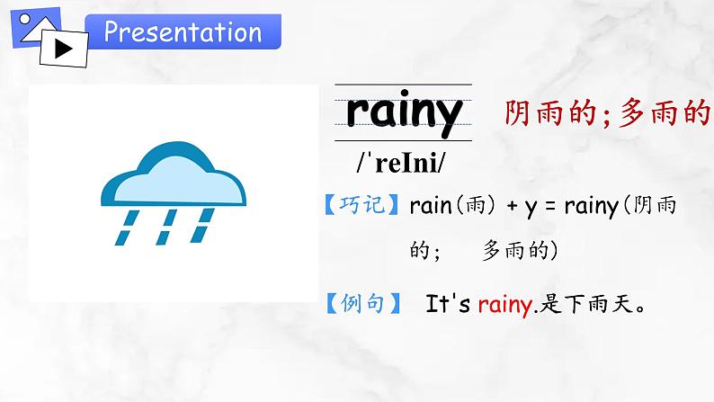 人教版PEP小学英语四年级下册Unit 3《Weather》PB let’s talk第四课时 课件第4页