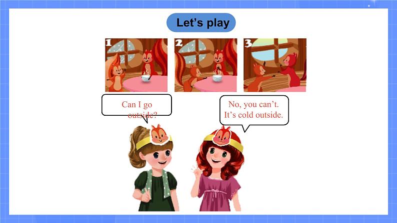 人教版pep英语四年级下册 Unit 3 Part A (第2课时)课件第3页