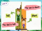 【人教PEP版】六下英语   Unit 1 How tall are you PA let's learn（课件+教案+练习+音视频动画素材）