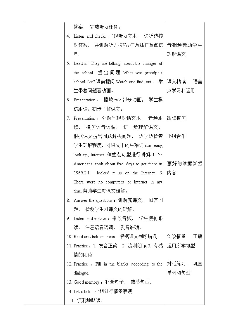 【人教PEP版】六下英语   Unit 4 Then and now Part A let's talk（课件+教案+音视频动画素材）02