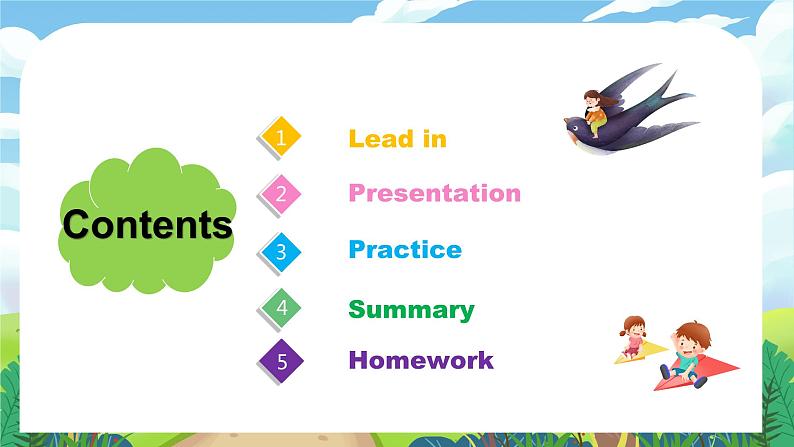 人教版PEP英语六下Unit1 第5课时Part B Read and write课件+教案+音视频（含教学反思）03