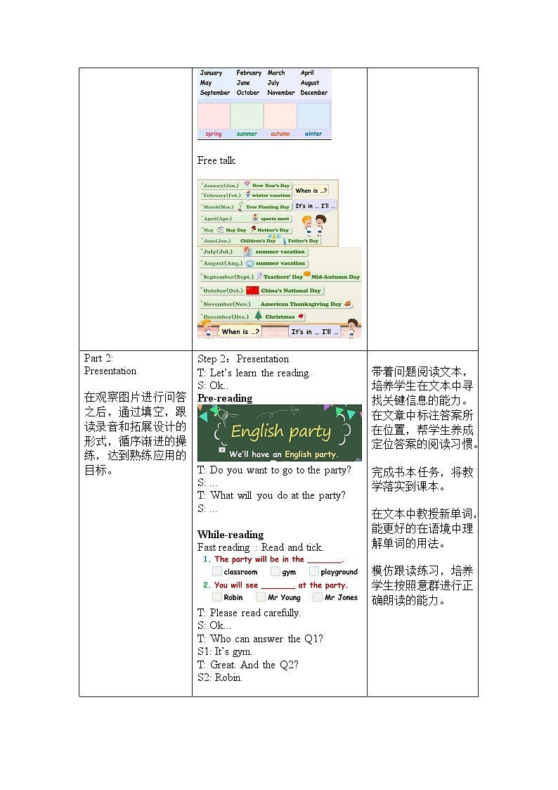 人教PEP版英语五年级下册 Unit3  第6课时 同步课件+同步教案02