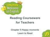新思维小学英语1b_ch5Happy moments课件