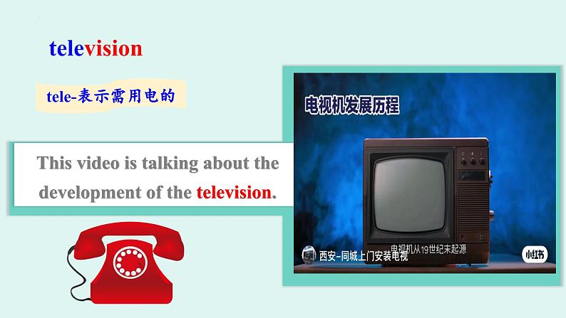 外研版英语五年级下册 Module 1 Unit 2 She didn't have a television 教学课件+同步教案03