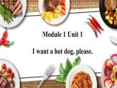 外研版英语六年级下册 Module 1 Unit 1 I want a hot dog,please. 教学课件+同步教案