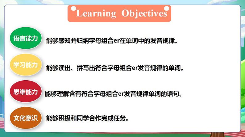 人教pep版英语四年级下册 Unit1 第3课时 教学课件第2页