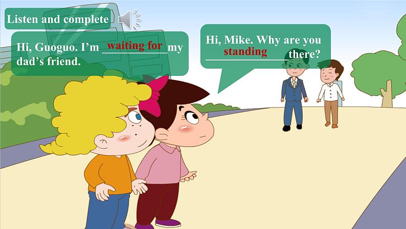 小学英语北京版六年级上册 Unit 6 What is he wearing？Lesson19 课件+课时教学设计+单元整体教学设计+素材05