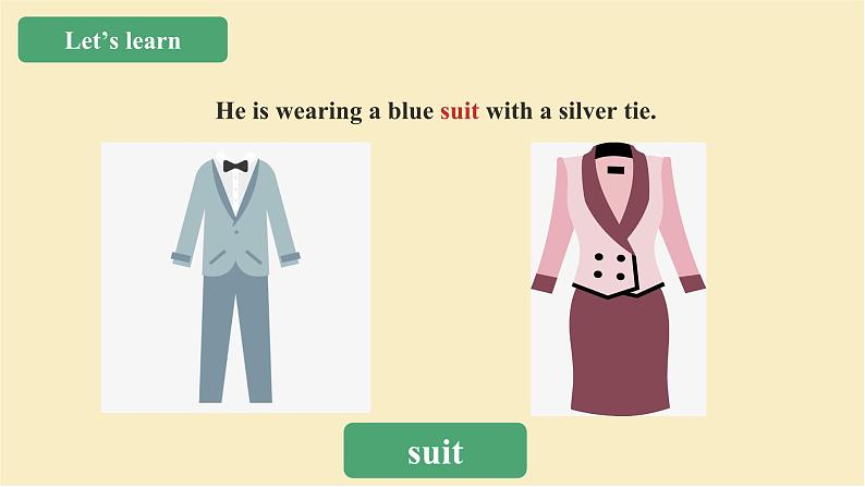 小学英语北京版六年级上册 Unit 6 What is he wearing？Lesson19 课件+课时教学设计+单元整体教学设计+素材08