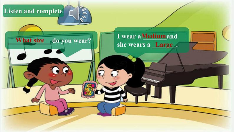 小学英语北京版六年级上册 Unit 6 What is he wearing？Lesson21课件+课时教学设计+单元整体教学设计+素材07