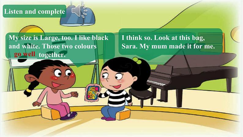 小学英语北京版六年级上册 Unit 6 What is he wearing？Lesson21课件+课时教学设计+单元整体教学设计+素材08