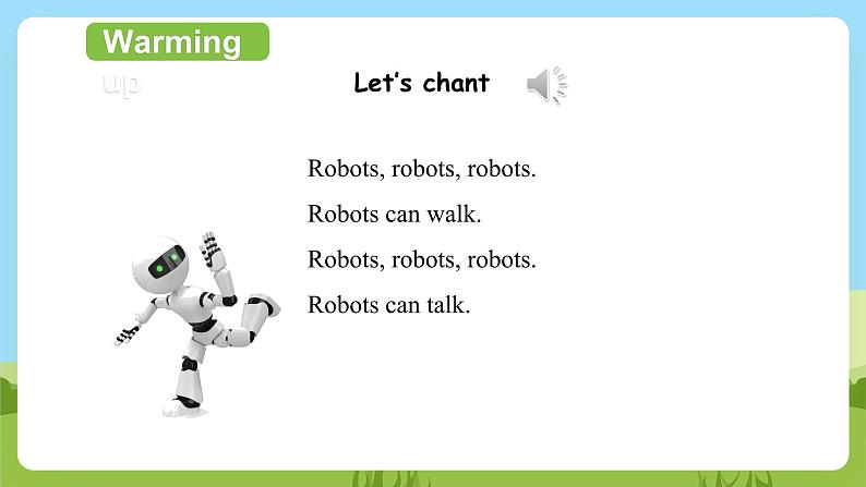 【趣味课堂】外研版三起英语四下 Module 3 Unit 1 《Robots will do everything》第1课时 课件04