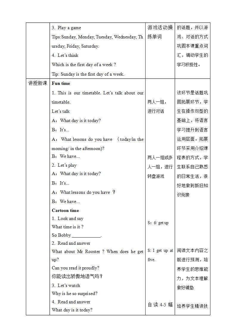 【趣味课堂】牛津译林版英语四下 Unit 2 《After school Fun time & Cartoon time》 课件+教案+练习+素材02