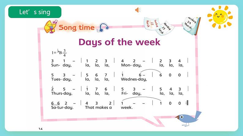 【趣味课堂】牛津译林版英语四下 Unit 2 《After school Sound time & Song time & Checkout time》 课件+教案+练习+素材08