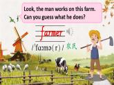 冀教版三起英语三下 Unit 1  Lesson 1 《On the farm》课件+素材