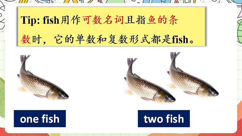 冀教版三起英语三下 Unit 1  Lesson 3 《Fish and birds》课件+素材06