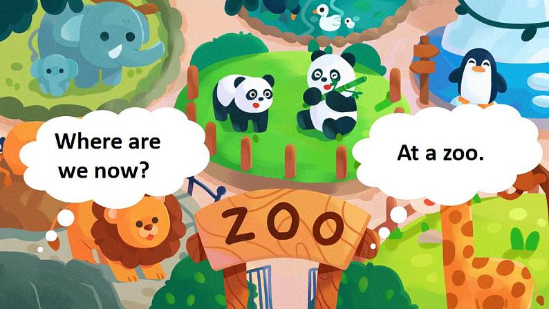 冀教版三起英语三下 Unit 2  Lesson 7 《At the zoo》课件+素材04