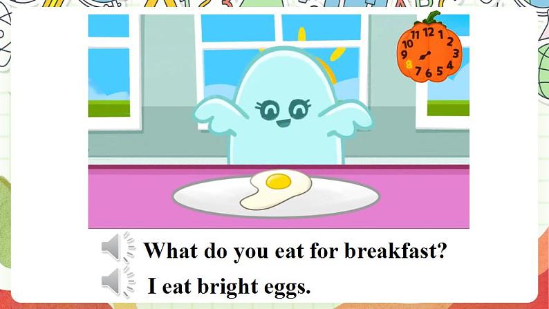 冀教版三起英语三下 Unit 3  Lesson 17《 What's for breakfast》课件+素材06