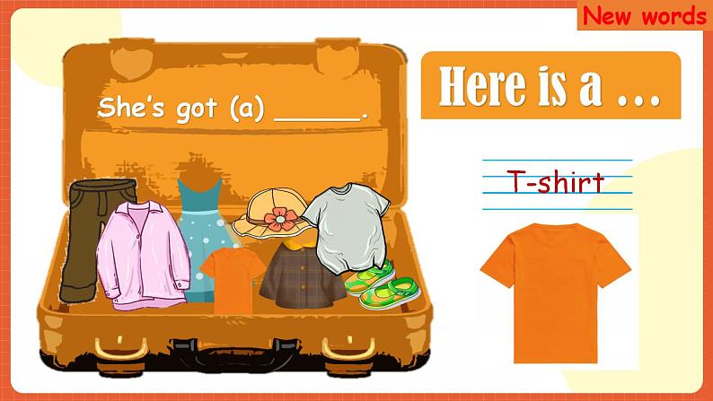 【趣味课堂】外研版三起英语三下 Module 10 Unit 1《 Here's a red hat》课件08