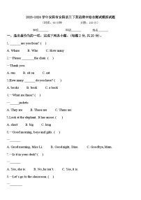 2023-2024学年安阳市安阳县三下英语期中综合测试模拟试题含答案