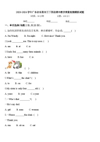 2023-2024学年广东省东莞市三下英语期中教学质量检测模拟试题含答案