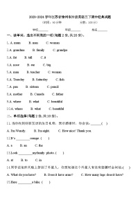 2023-2024学年江苏省徐州市沛县英语三下期中经典试题含答案