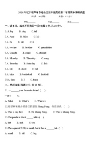 2024年辽宁葫芦岛市连山区三年级英语第二学期期中调研试题含答案