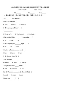 2024年黑龙江省齐齐哈尔市富拉尔基区英语三下期中监测试题含答案