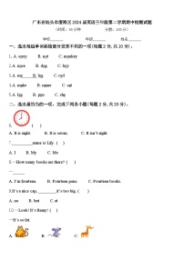 广东省汕头市澄海区2024届英语三年级第二学期期中检测试题含答案