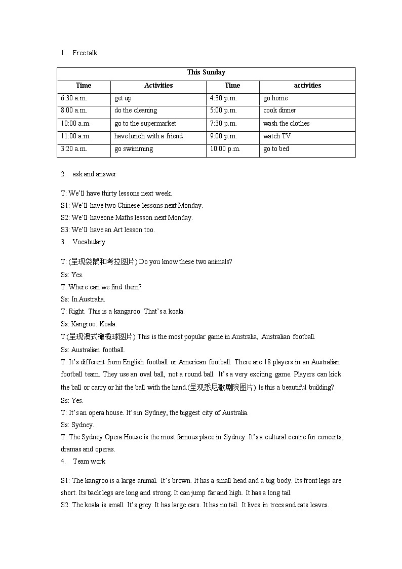 Unit 6 An interesting country 教案02