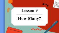 冀教版 (三年级起点)三年级下册Lesson 9 How Many?评课课件ppt