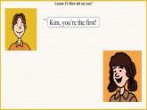 冀教版英語(yǔ)4年級(jí)下冊(cè) Unit 3 Lesson 14Are you short or tall PPT課件