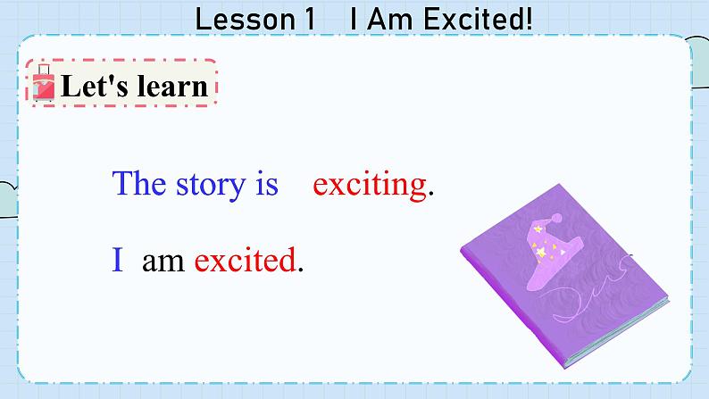 冀教版英语5年级下册 Unit 1 Lesson1  I Am Excited! PPT课件04