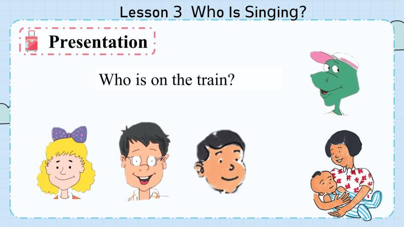 冀教版英语5年级下册 Unit 1 Lesson3  Who Is Singing PPT课件07