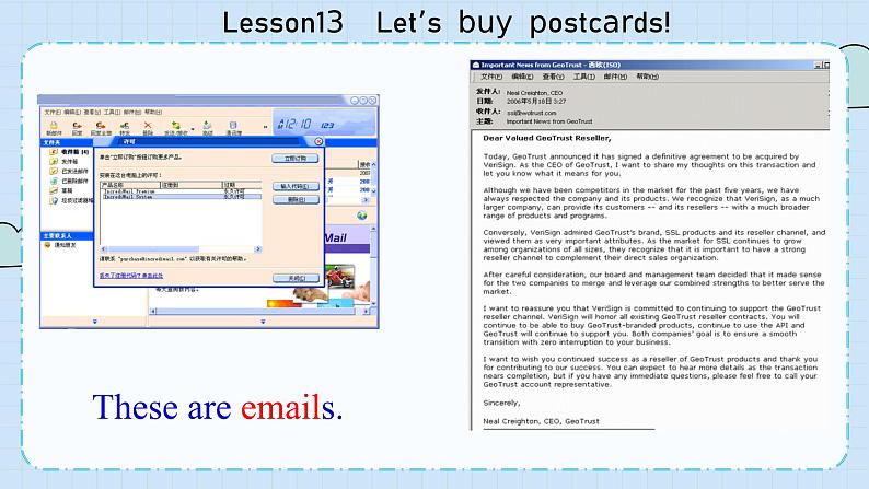 冀教版英语5年级下册 Unit 3 Lesson13   Let’s  buy  postcards! PPT课件05