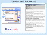 冀教版英语5年级下册 Unit 3 Lesson13   Let’s  buy  postcards! PPT课件