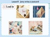 冀教版英語(yǔ)5年級(jí)下冊(cè) Unit 3 Lesson14   Jenny writes a postcard! PPT課件