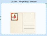 冀教版英語(yǔ)5年級(jí)下冊(cè) Unit 3 Lesson14   Jenny writes a postcard! PPT課件