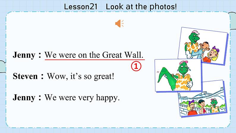 Lesson21    Look at the photos!第7页