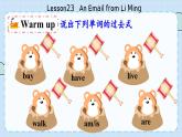 冀教版英语5年级下册 Unit 4 Lesson23   An Email from Li Ming PPT课件