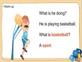 冀教版英语6年级下册 Unit 1 Lesson 1 Ping-pong and Basketball PPT课件