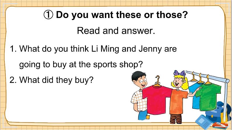 冀教版英语6年级下册 Unit 1 Lesson 2 At the Sports Shop PPT课件07