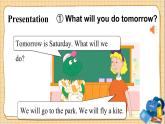 冀教版英语6年级下册 Unit 3 Lesson 14 Tomorrow We Will Play PPT课件