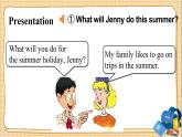 冀教版英语6年级下册 Unit 3 Lesson 15 Jenny's Summer Holiday PPT课件